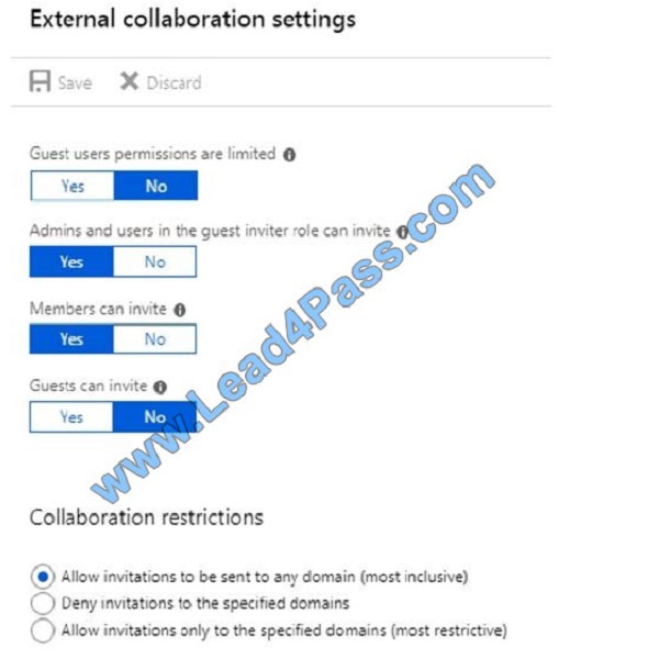 lead4pass ms-100 exam question q12