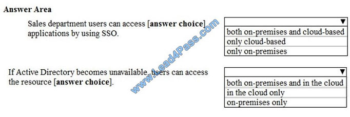 lead4pass ms-100 exam question q5-1