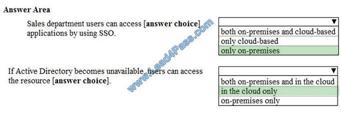 lead4pass ms-100 exam question q5-2